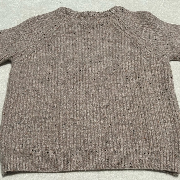 Aran Sweater Market Ireland Irish Pure Wool Chunky Knit Sweater Blush Pink - Picture 3 of 6